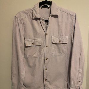ASOS DESIGN Lavender Mens Corduroy Button up shirt